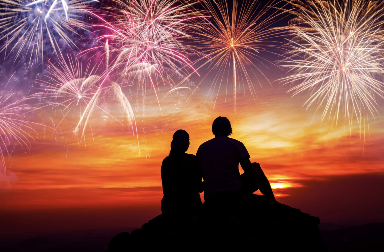 New Year, New Quarter Century: How to Uplevel Your Relationship and Your Life Couple Welcoming in the New Year